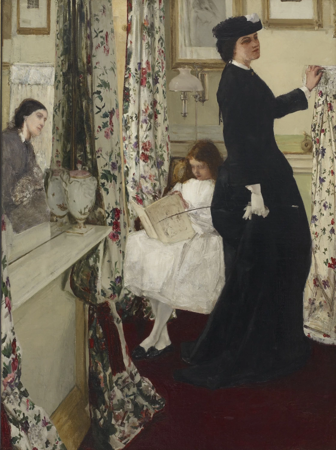 Ames McNeill Whistler - Armonia in Verde e Rosa, La Sala della Musica, Freer Gallery of Art, Washington, DC